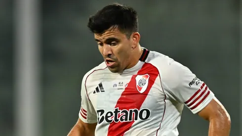 Acuña ingresó en el segundo tiempo de la caída de River ante Tigre.
