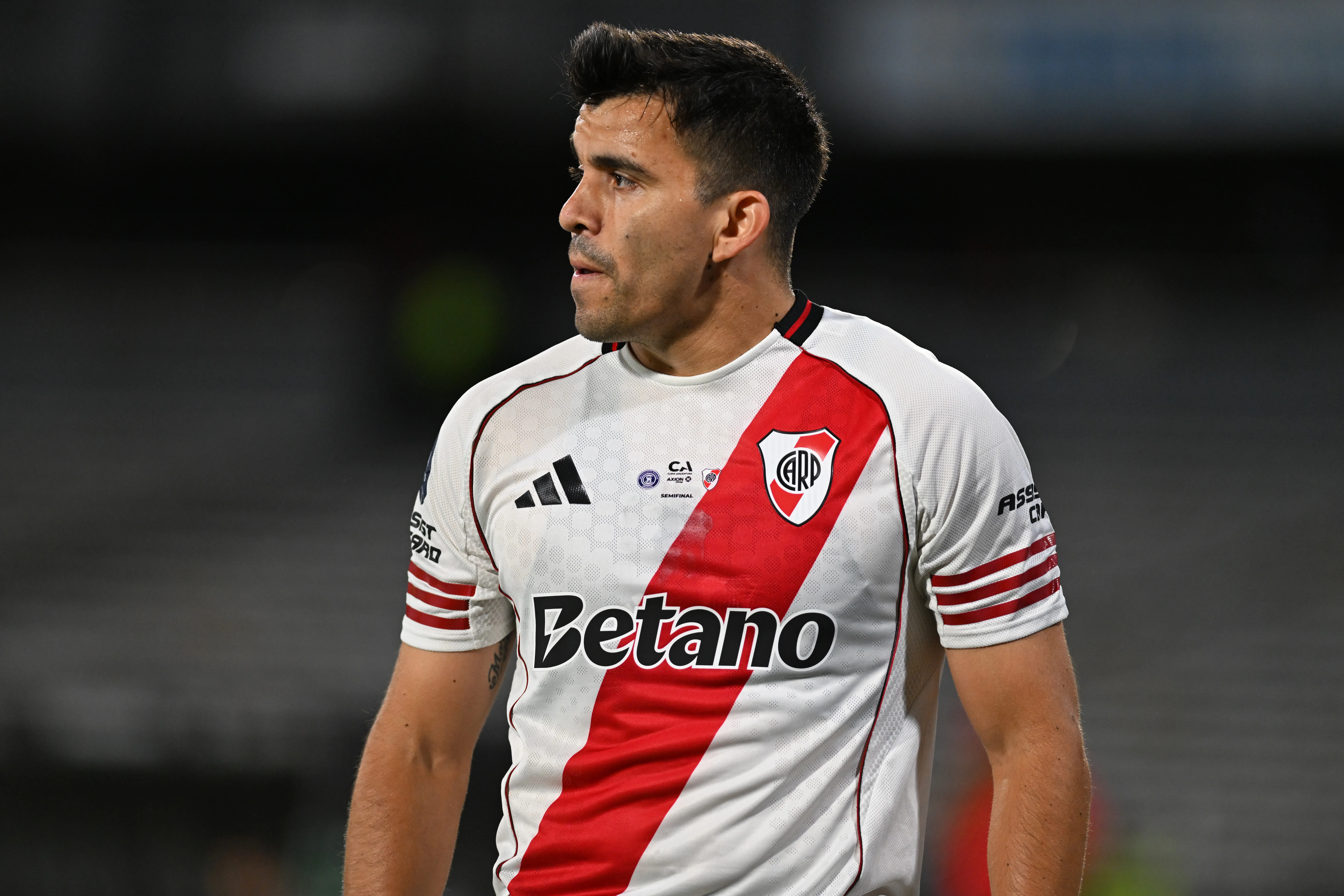 Acuña sumó 65 minutos en dos partidos en el arranque de esta temporada. (Getty Images)