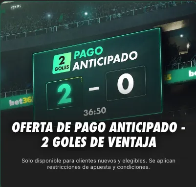 Oferta de pago anticipado en bet365 Argentina