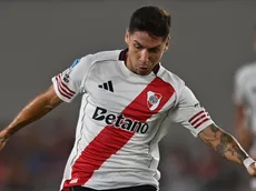 No se vio: Montiel le pidió disculpas de frente a la hinchada de River tras la derrota con Tigre