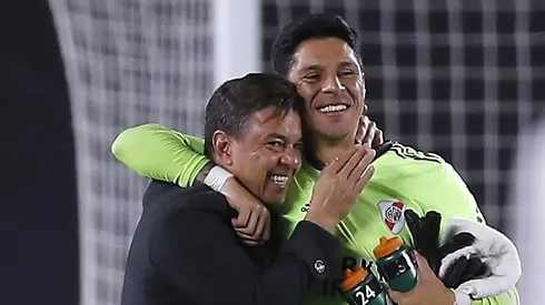 Gallardo y Enzo Pérez se volverán a ver las caras este jueves en La Paternal.
