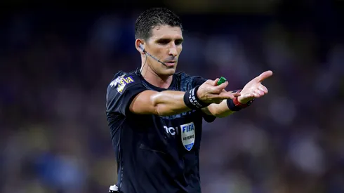 Andrés Merlos, el árbitro ante Argentinos.
