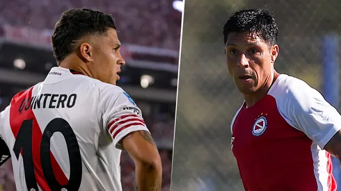 Juanfer Quintero y Enzo Pérez.
