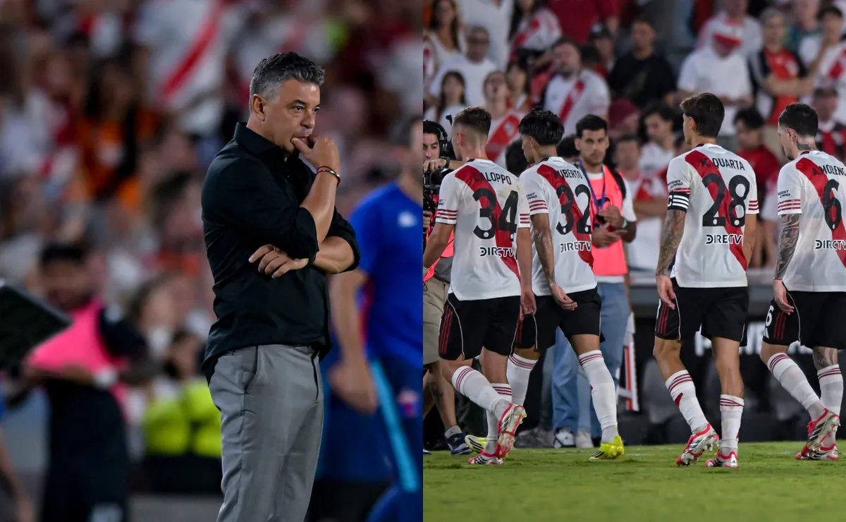 Gallardo y el plantel, otra vez ante la necesidad de un resultado positivo inmediato.