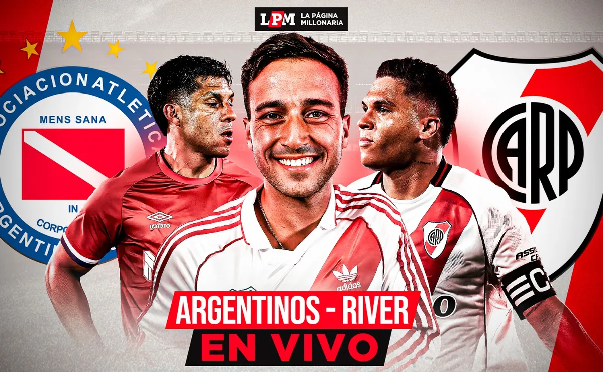 Seguí en vivo todo lo que pase entre Argentinos y River.