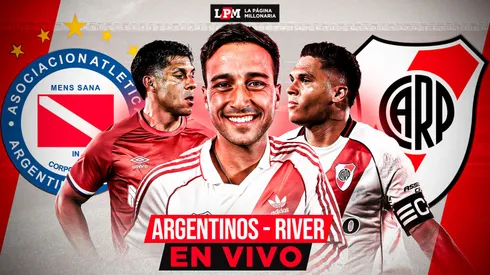 Seguí en vivo todo lo que pase entre Argentinos y River.