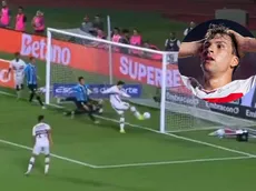 De no creer: Gonzalo Tapia erró un gol imposible en San Pablo y lo liquidaron