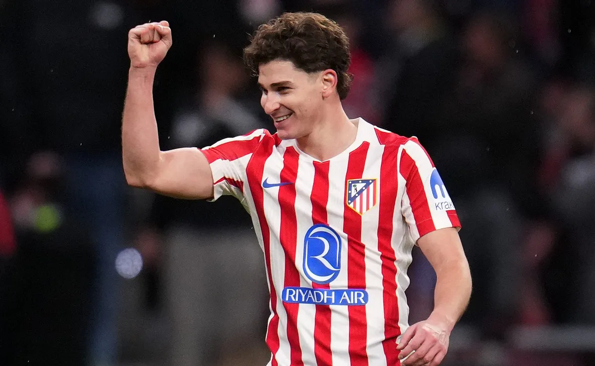 Julián estiró la ventaja para su equipo vs. Barcelona.
