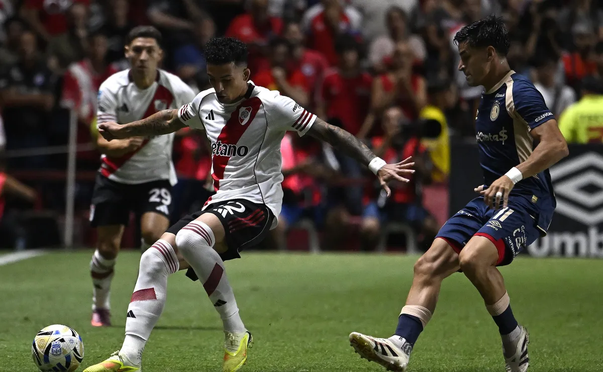 River tuvo otra muy mala noche y perdió con Argentinos. Foto: LPM / Diego Haliasz.
