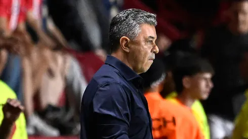 Gallardo y una nueva prueba que no dio resultado.