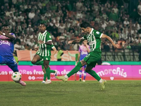 Mientras River sufre con los laterales izquierdos, Milton Casco marcó su segundo gol en Atlético Nacional