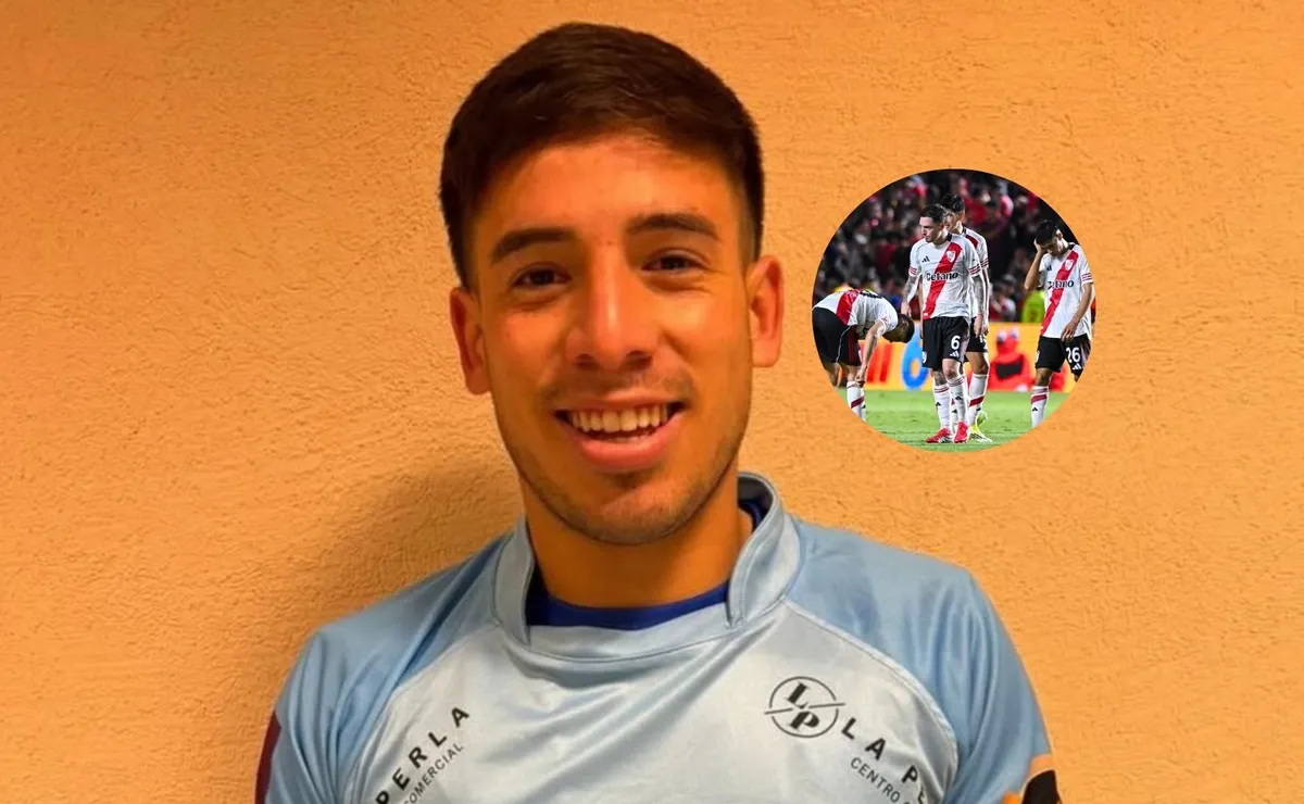 Brian Quintana, jugador de Ciudad Bolívar, picanteó la previa ante River.