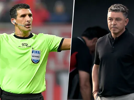 Revelan qué dice el informe de Merlos por la expulsión de Gallardo en River vs. Argentinos