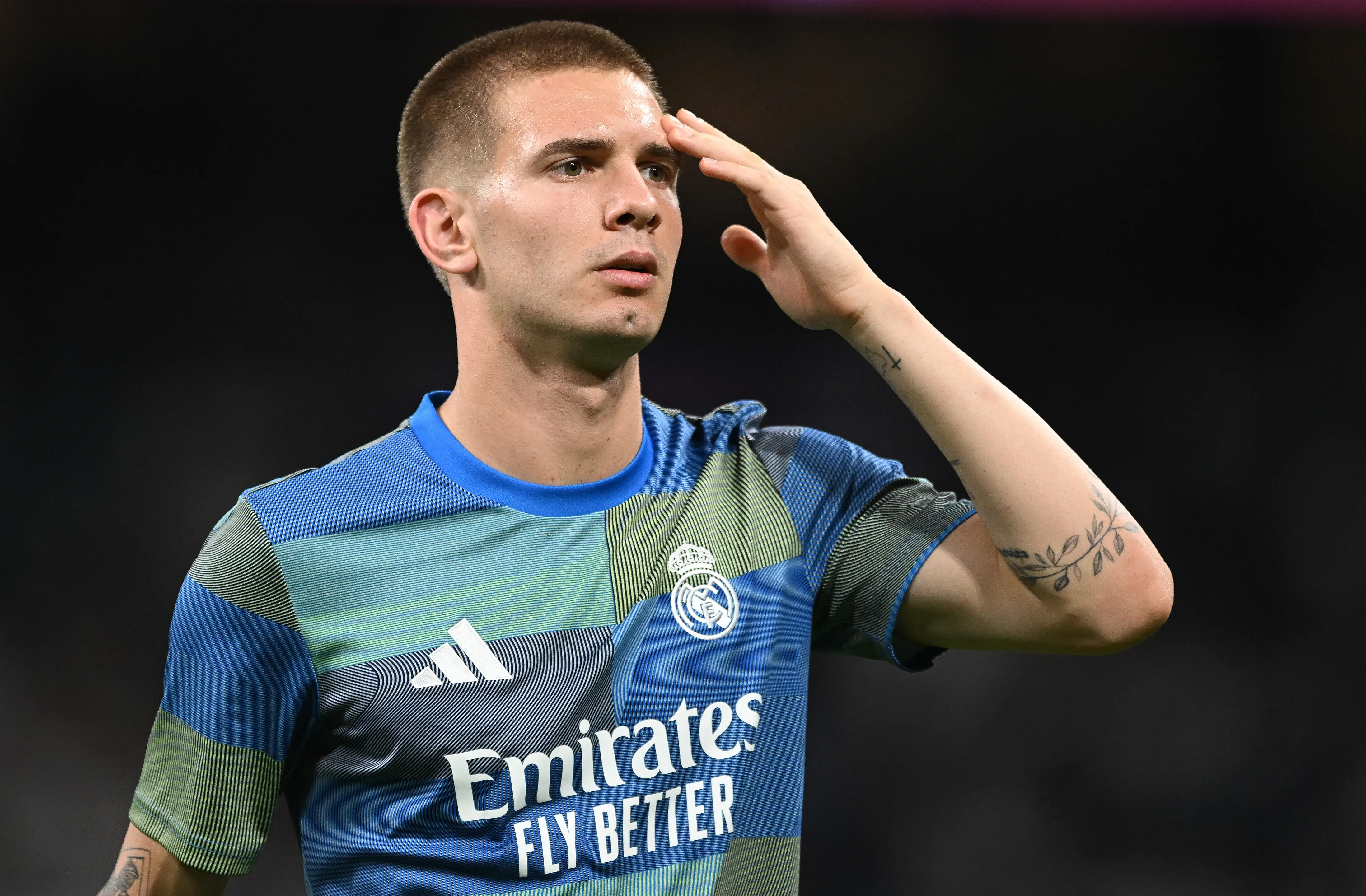 Mastantuono completó los 90 minutos en un solo partido desde su llegada a Real Madrid. (Getty Images)