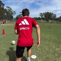 Ya trabaja con pelota: Costantini mostró los avances en su recuperación