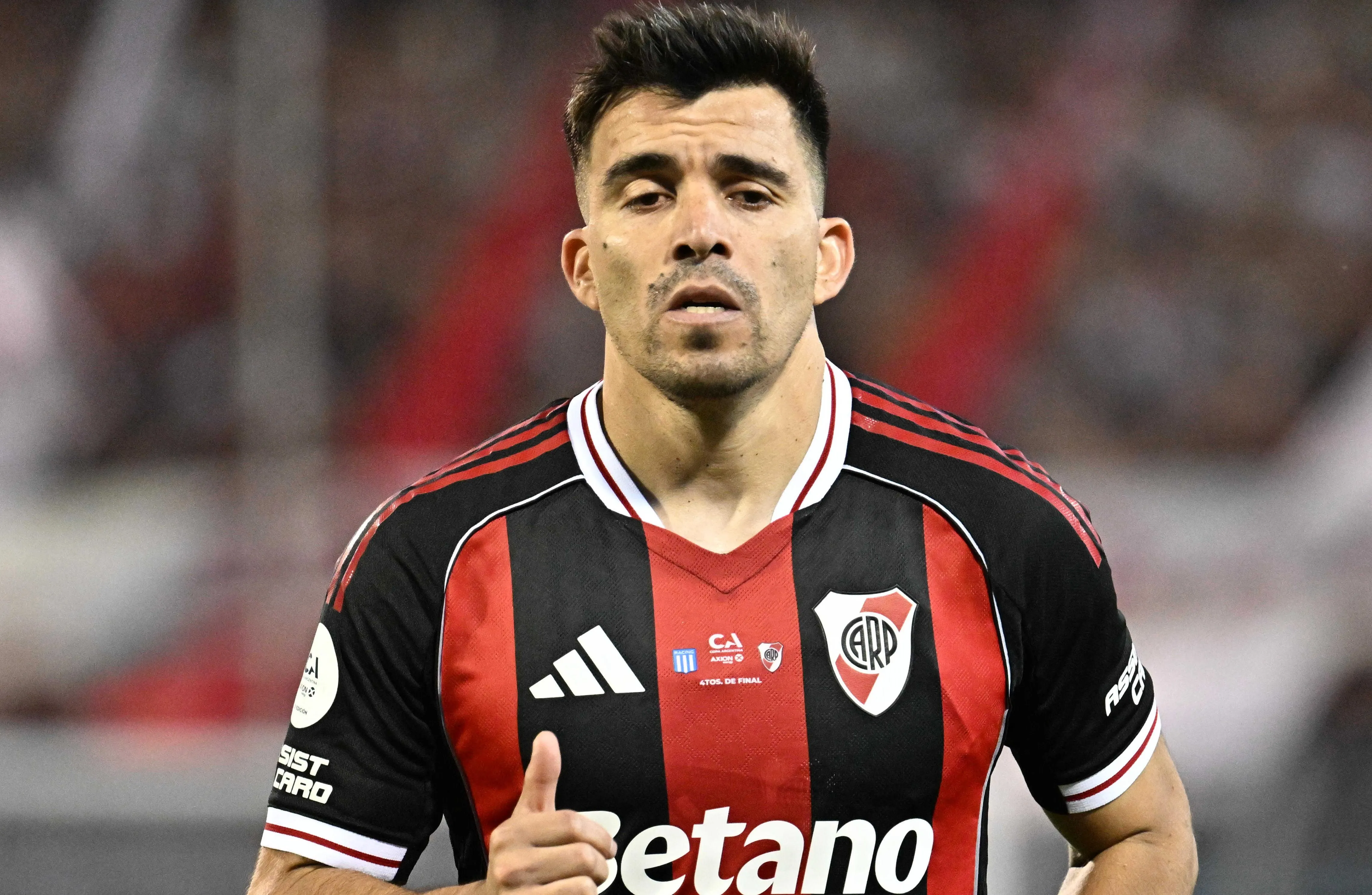 Acuña sumará su tercera ausencia en el sexto partido oficial de la temporada para River.