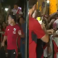 Amor incondicinal: River fue recibido por una multitud en San Luis a horas de su debut