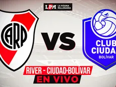Seguí EN VIVO River vs. Ciudad Bolivar: transmisión exclusiva minuto a minuto