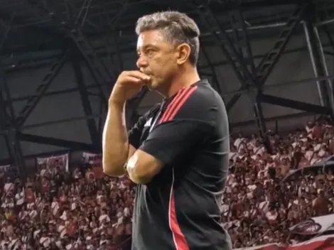 ¿Va a buscar un nueve? Qué dijo Gallardo sobre el mercado de pases