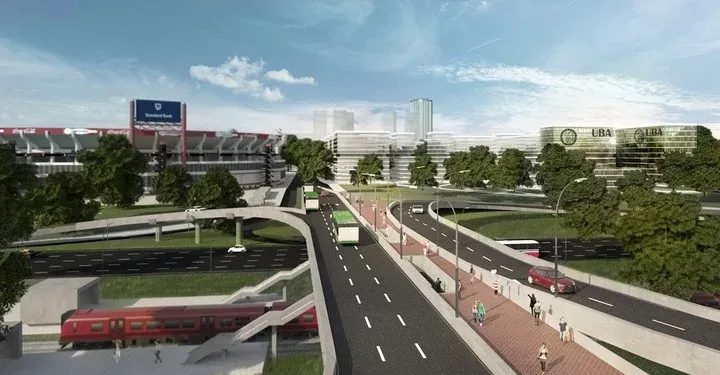 Una vez que la obra esté finalizada, la gente de River podrá llegar al Monumental desde ambos lados de la Autopista Lugones sin necesidad de hacer grandes distancias. Avenida Udaondo quedará solo en sentido a Libertador para la llegada y Campos Salles, paralela a Udaondo, en sentido al río para la salida. El puente tendrá una pasarela peatonal a la que se podrá acceder desde cinco puntos distintos, que más abajo explicamos. (Foto: AUSA).