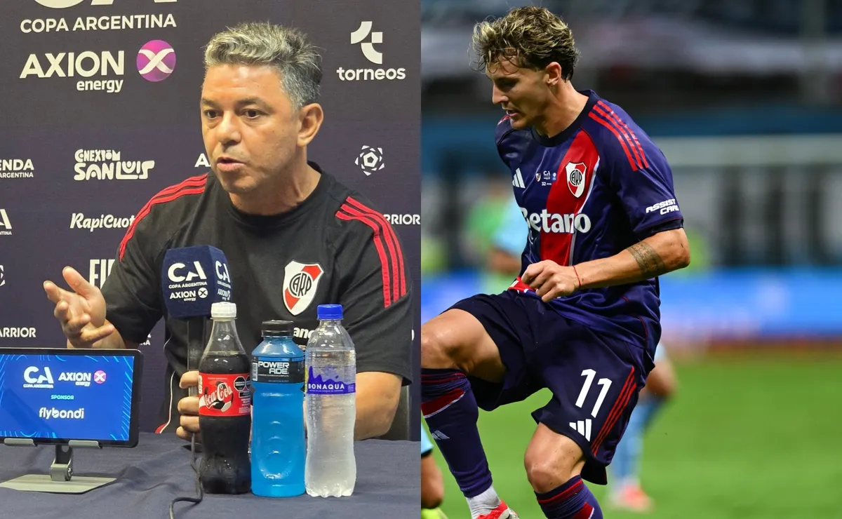 Qué dijo Gallardo sobre la mala racha de los delanteros de River.