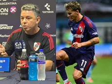 Gallardo respaldó a Colidio, Salas y el resto de los delanteros en medio de su sequía