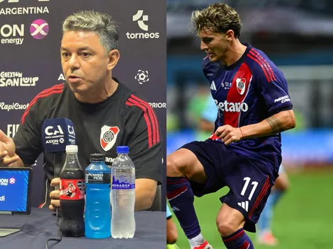 Gallardo respaldó a Colidio, Salas y el resto de los delanteros en medio de su sequía