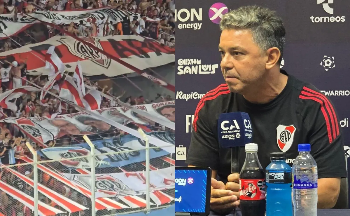 El entrenador le dejó un aviso a la gente por el presente.