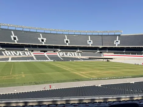 Exclusivo: cómo quedó el campo de juego del Monumental tras los recitales de Bad Bunny