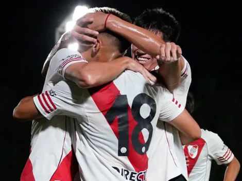 River se floreó en Reserva vs. Gimnasia de Mendoza: los goles que le faltan a la Primera