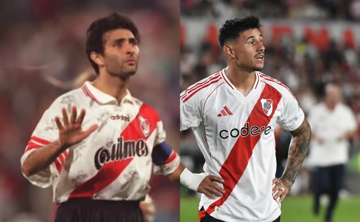 Leo Astrada, durísimo con Adam Bareiro.
