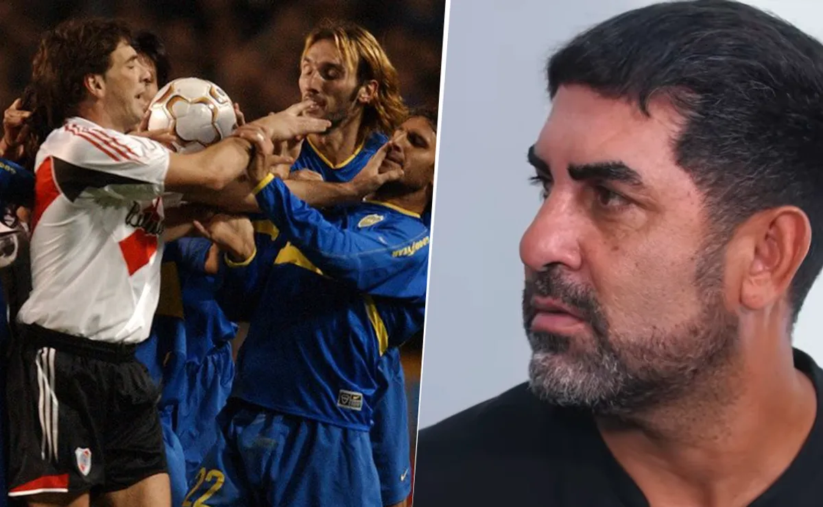 El Rolfi Montenegro disputó el partido de vuelta de las semifinales de la Libertadores 2004.