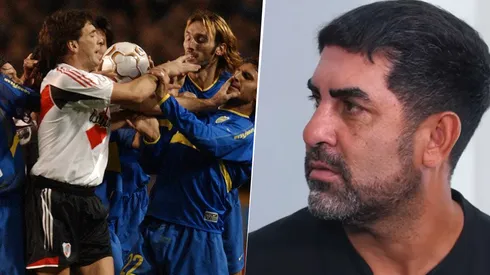 El Rolfi Montenegro disputó el partido de vuelta de las semifinales de la Libertadores 2004.