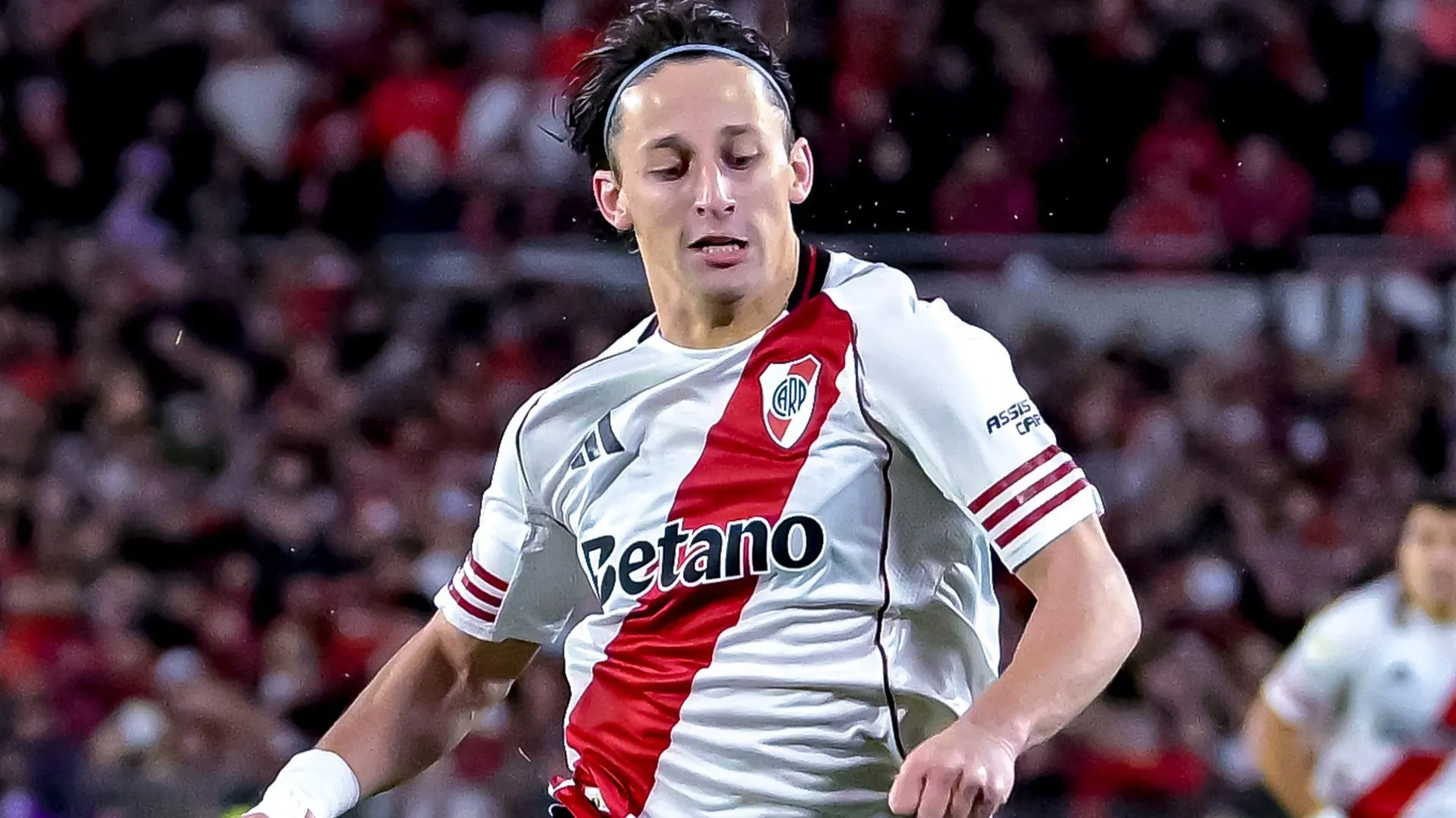 Galarza Fonda acumuló 778 minutos divididos en 14 partidos con la camiseta de River.