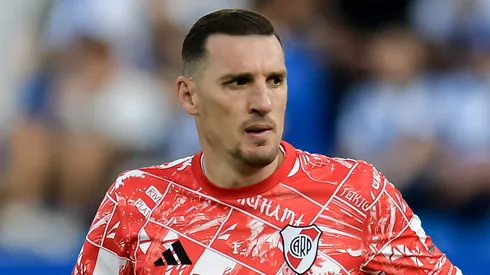 De no creer: por qué salió Armani en el entretiempo ante Vélez