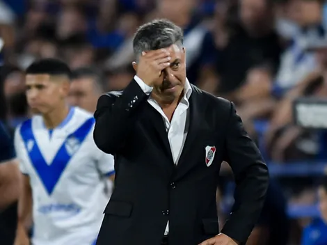Caos total: Gallardo enfureció con los jugadores de River por la última jugada del partido