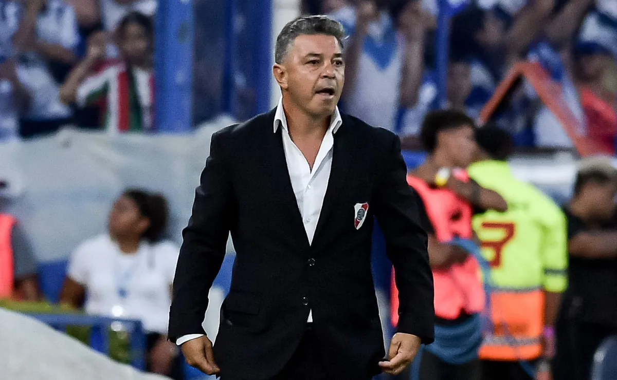 El DT de River entró en un estado de confusión.