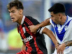 Joaquín Freitas, el único que estuvo a la altura en River: así jugó contra Vélez