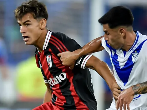 Joaquín Freitas, el único que estuvo a la altura en River: así jugó contra Vélez