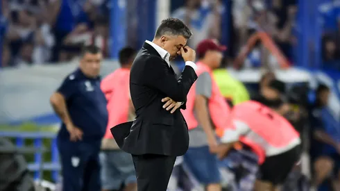 Gallardo analiza seriamente su futuro en River. Foto: Getty.