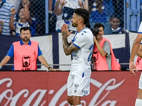 ¿Qué dijo? Lanzini le habló a los hinchas de River luego de su gol con Vélez