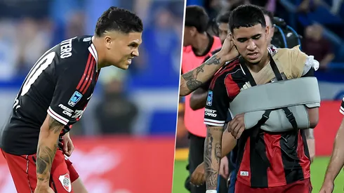 Quintero y Páez son dos de los nueve lesionados que actualmente tiene River.