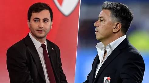 Di Carlo y Gallardo hablaron por primera vez tras la derrota frente a Vélez.