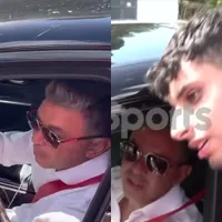 VIDEO | Gallardo fue recibido por hinchas en el entrenamiento