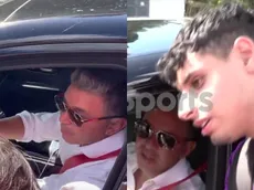 VIDEO | Gallardo fue recibido por hinchas en el entrenamiento