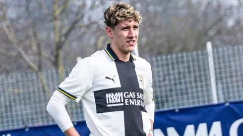 Scarlato jugó aproximadamente media hora en la derrota del equipo Sub-18 de Parma ante Napoli.