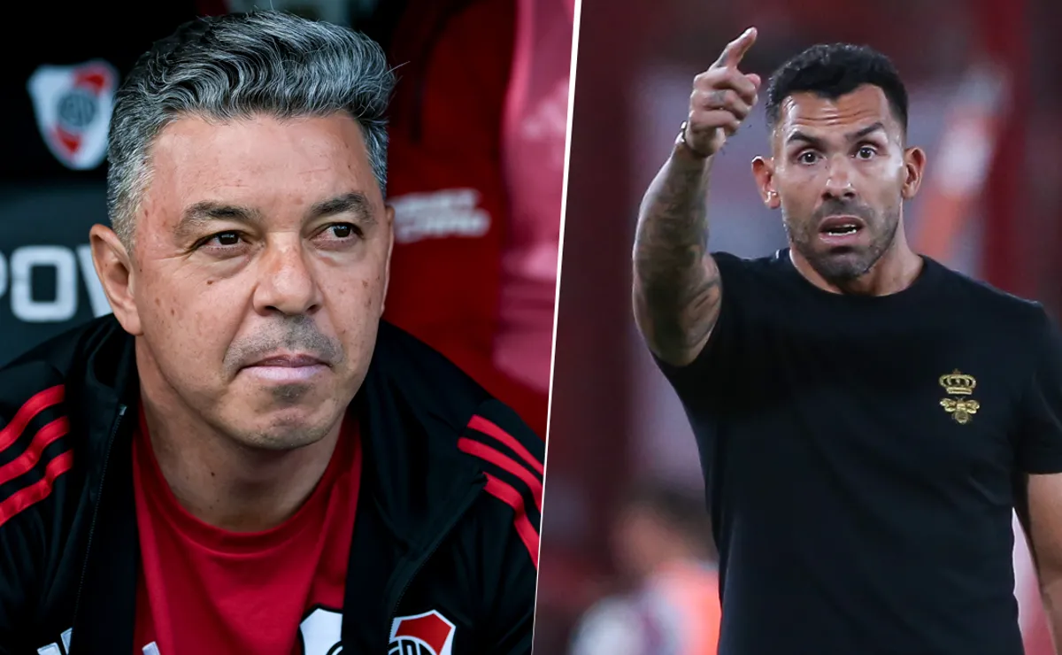 Gallardo y Tévez se enfrentaron dos veces como entrenadores. El saldo es de un triunfo por lado.