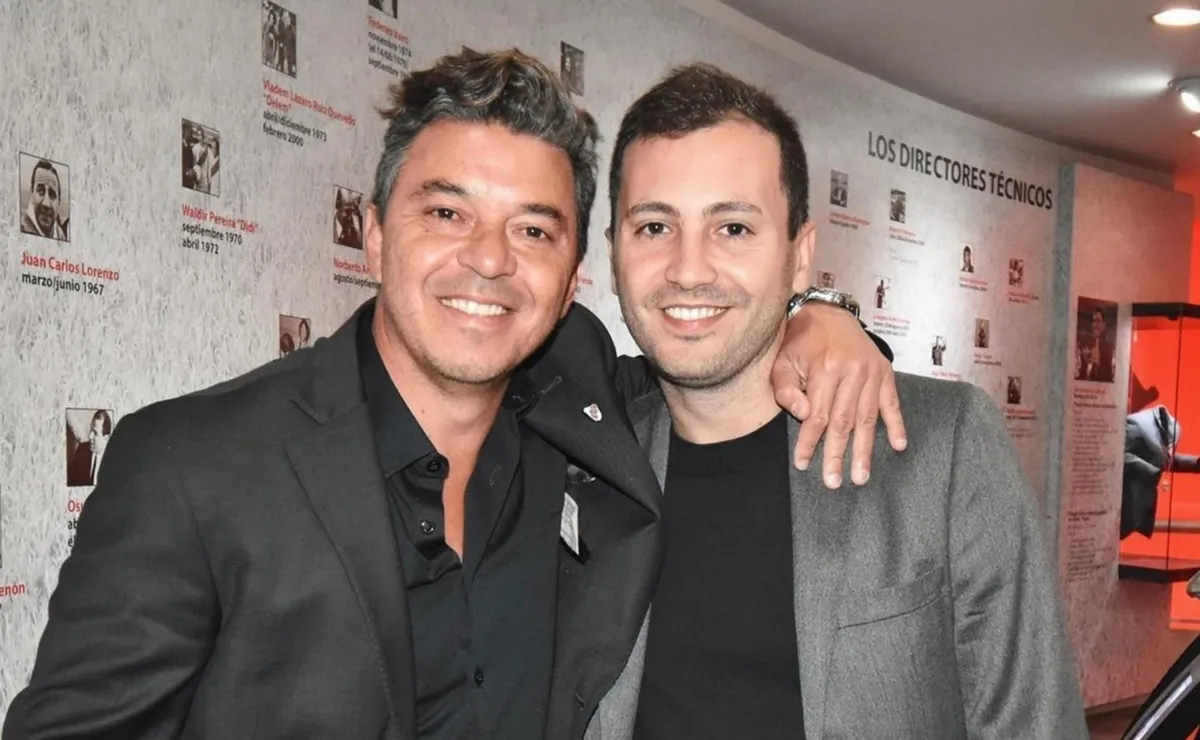 Di Carlo despidió a Gallardo en sus redes.