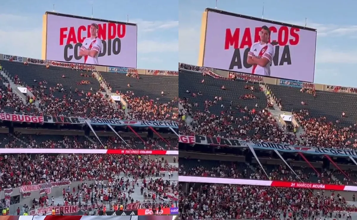 Los jugadores que fueron silbados en el Monumental.