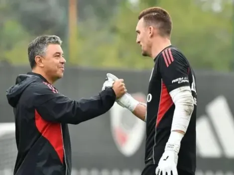 Armani, el primer referente que habló tras la salida de Gallardo: qué dijo